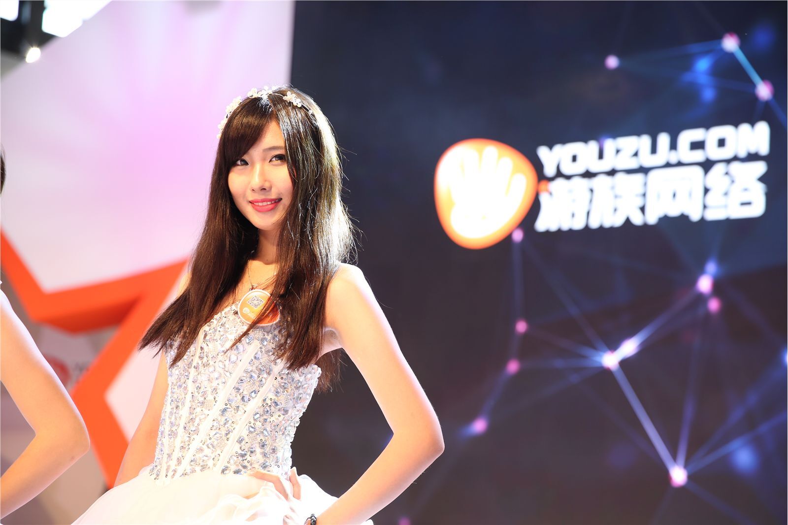 Chinajoy2014游族网络展台女神超清合集 1